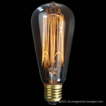 40W 60W 100W St57 Vintage Dekoration Edison-Birne